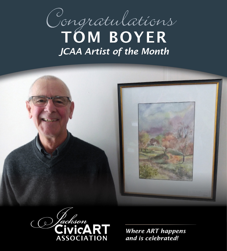 Tom Boyer – December 2016 Artist of the Month